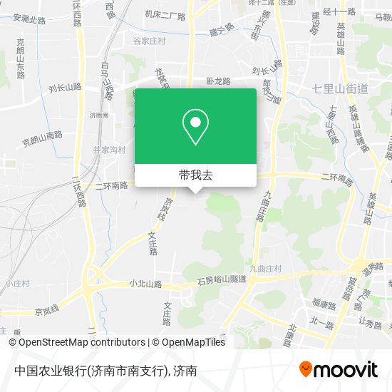 中国农业银行(济南市南支行)地图