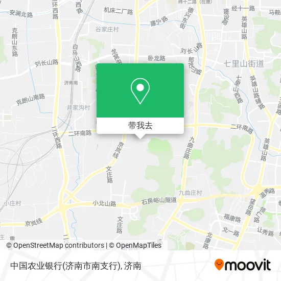 中国农业银行(济南市南支行)地图