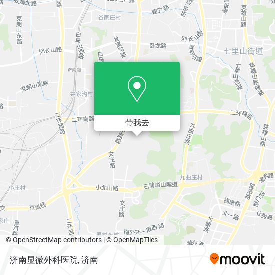 济南显微外科医院地图