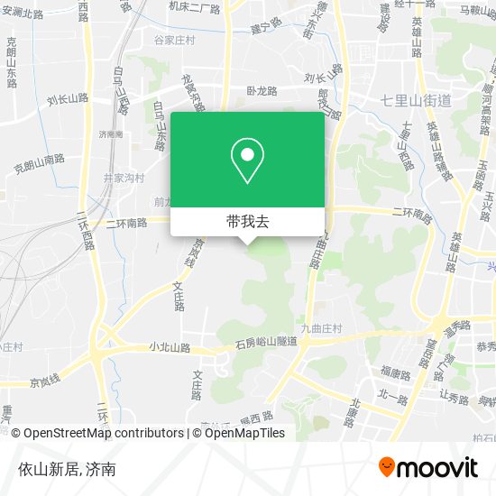 依山新居地图