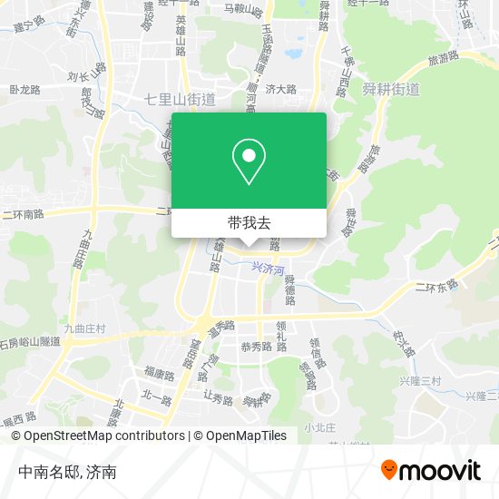 中南名邸地图