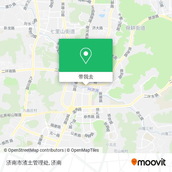 济南市渣土管理处地图