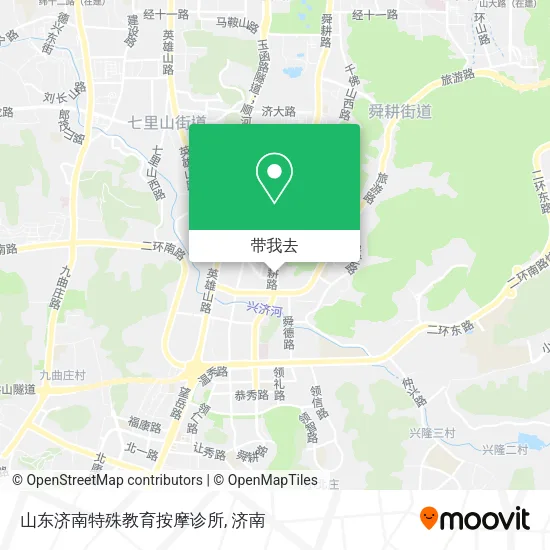 山东济南特殊教育按摩诊所地图