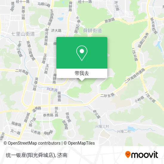 统一银座(阳光舜城店)地图