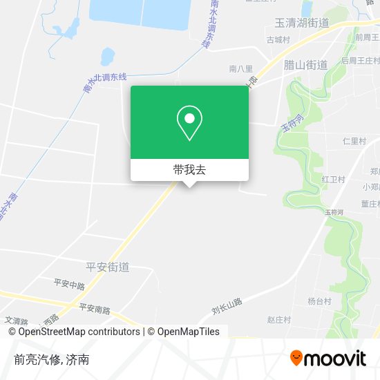 前亮汽修地图