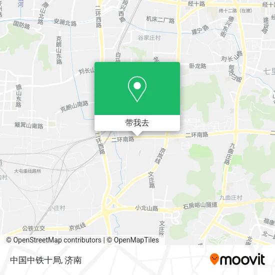 中国中铁十局地图