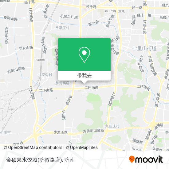 金硕果水饺城(济微路店)地图
