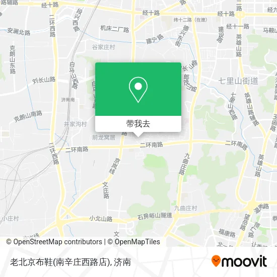 老北京布鞋(南辛庄西路店)地图