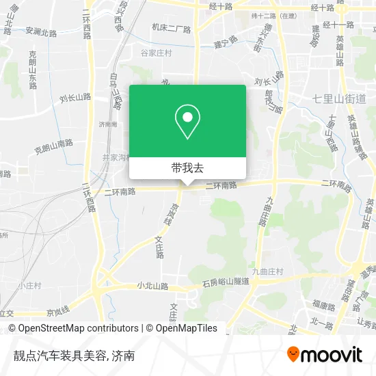 靓点汽车装具美容地图