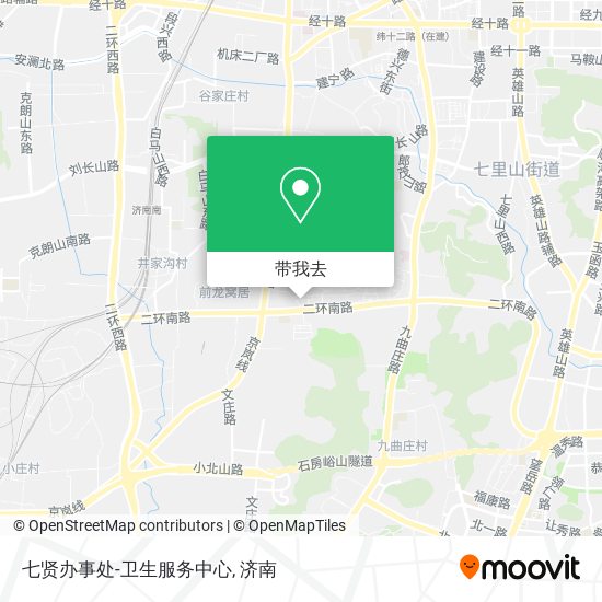 七贤办事处-卫生服务中心地图