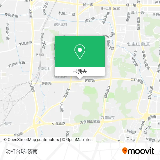 动杆台球地图
