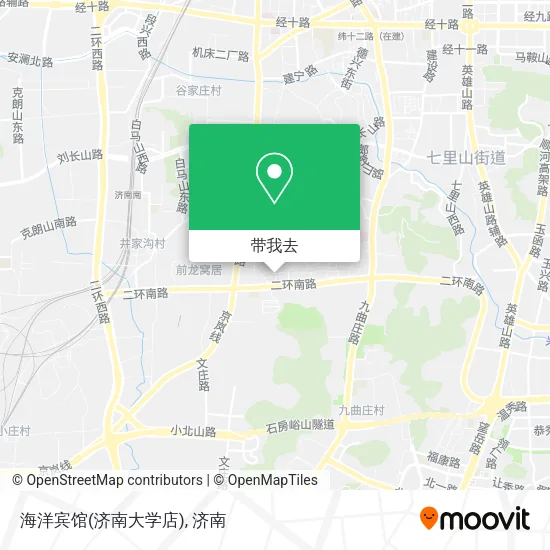 海洋宾馆(济南大学店)地图