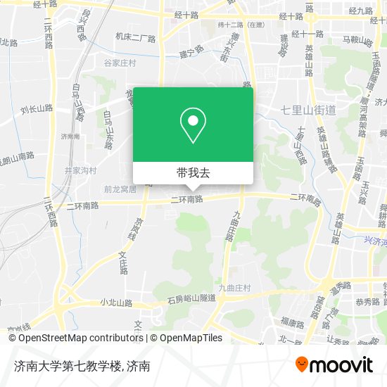 济南大学第七教学楼地图