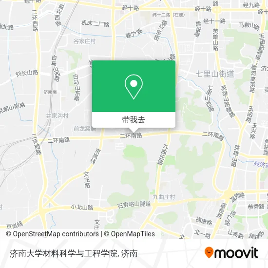 济南大学材料科学与工程学院地图