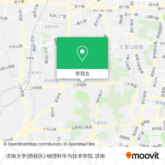 济南大学(西校区)-物理科学与技术学院地图