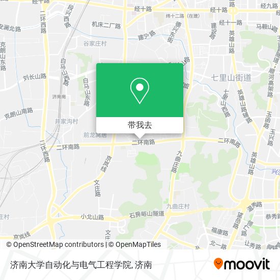 济南大学自动化与电气工程学院地图