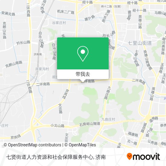 七贤街道人力资源和社会保障服务中心地图