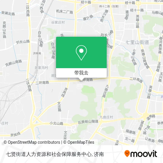 七贤街道人力资源和社会保障服务中心地图