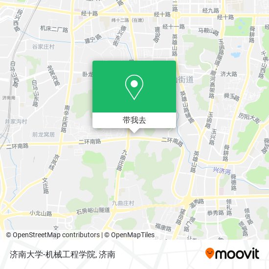 济南大学-机械工程学院地图