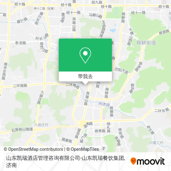 山东凯瑞酒店管理咨询有限公司-山东凯瑞餐饮集团地图
