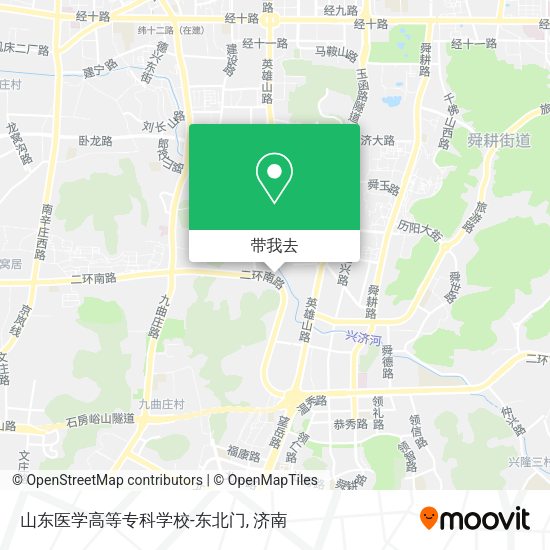 山东医学高等专科学校-东北门地图