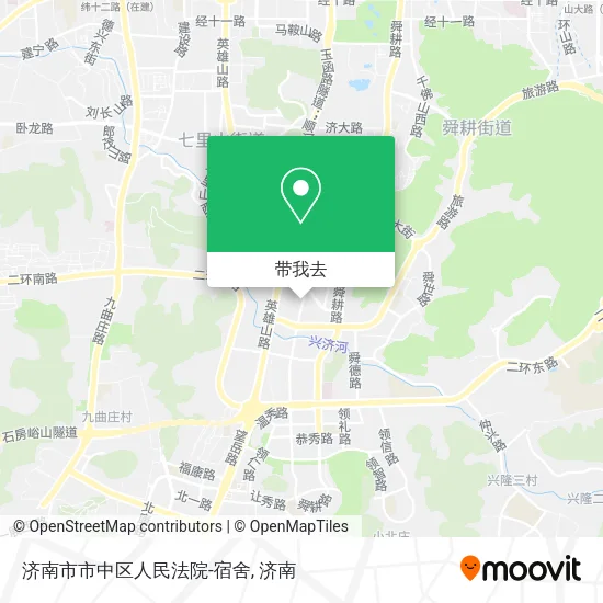 济南市市中区人民法院-宿舍地图