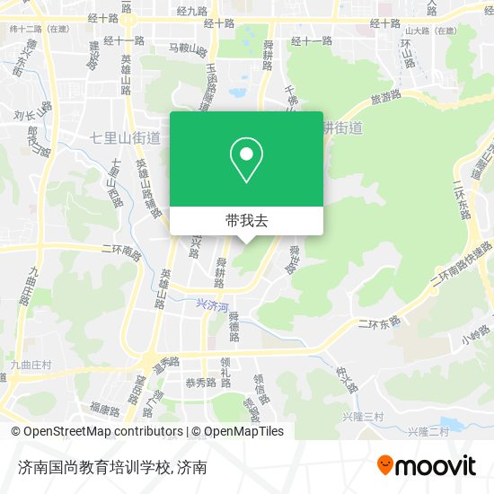 济南国尚教育培训学校地图