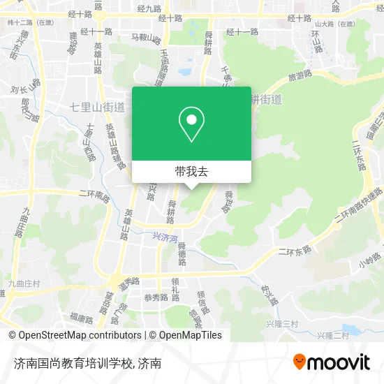 济南国尚教育培训学校地图