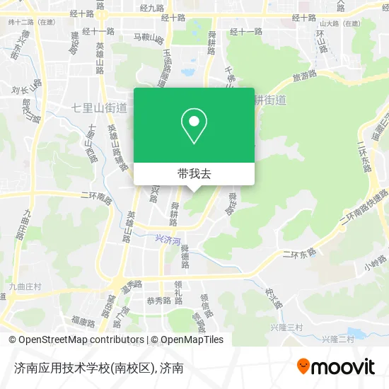 济南应用技术学校(南校区)地图