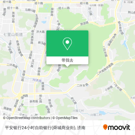 平安银行24小时自助银行(舜城商业街)地图