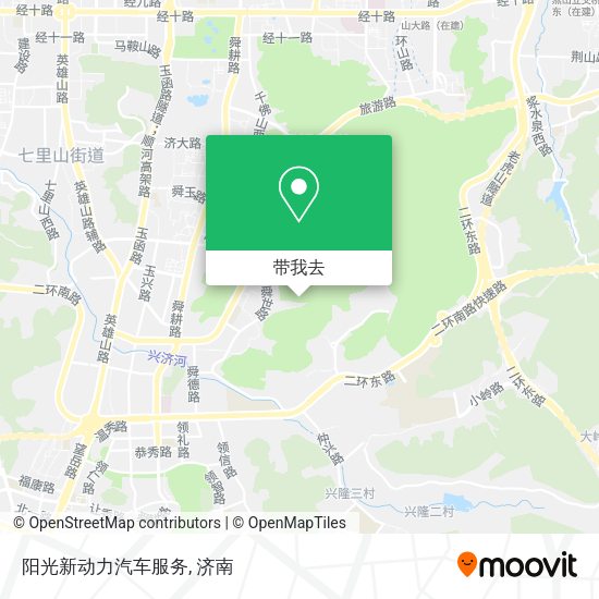 阳光新动力汽车服务地图