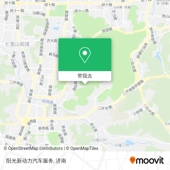 阳光新动力汽车服务地图