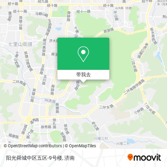 阳光舜城中区五区-9号楼地图