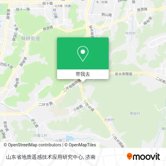 山东省地质遥感技术应用研究中心地图