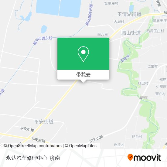 永达汽车修理中心地图
