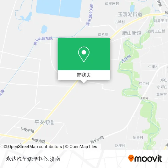 永达汽车修理中心地图