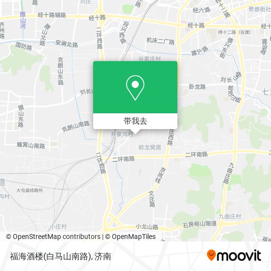 福海酒楼(白马山南路)地图
