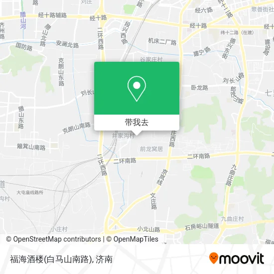 福海酒楼(白马山南路)地图