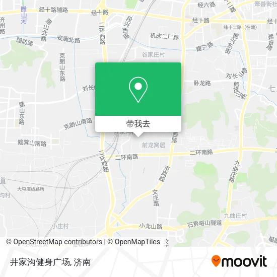 井家沟健身广场地图