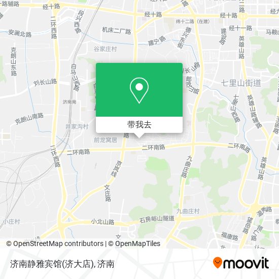 济南静雅宾馆(济大店)地图