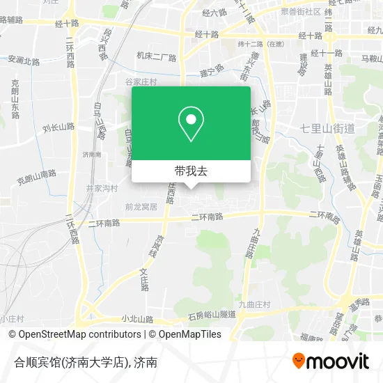合顺宾馆(济南大学店)地图