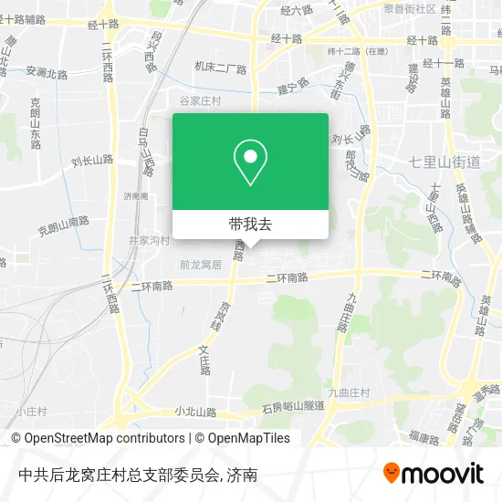 中共后龙窝庄村总支部委员会地图
