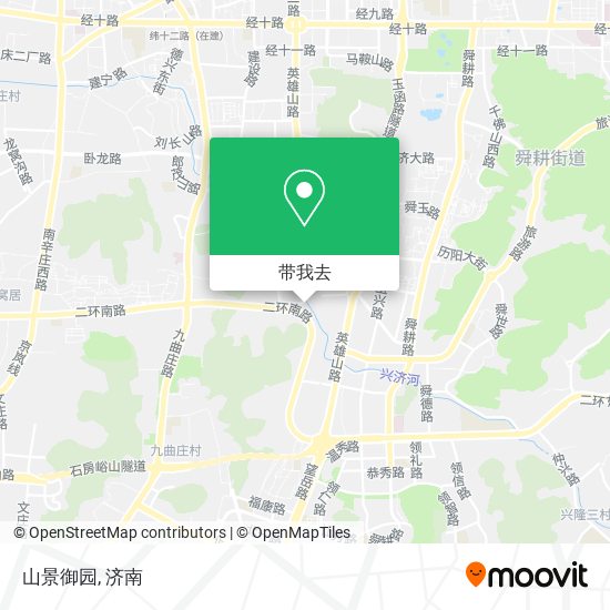 山景御园地图