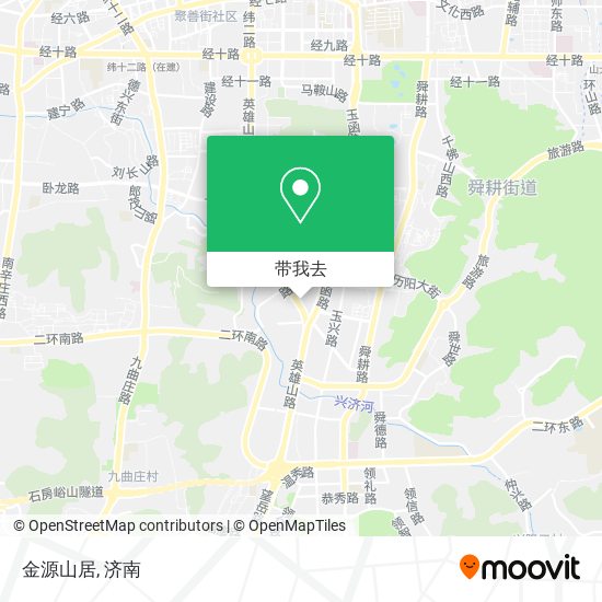 金源山居地图