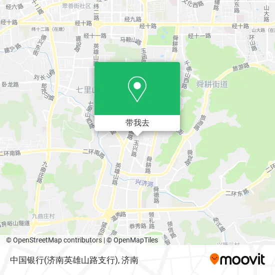 中国银行(济南英雄山路支行)地图