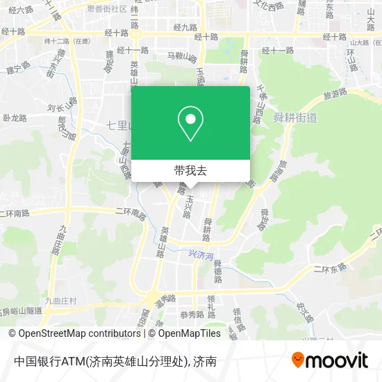 中国银行ATM(济南英雄山分理处)地图