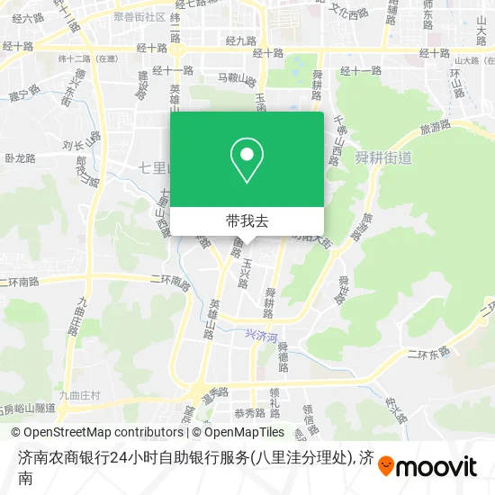 济南农商银行24小时自助银行服务(八里洼分理处)地图