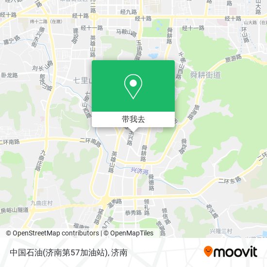 中国石油(济南第57加油站)地图