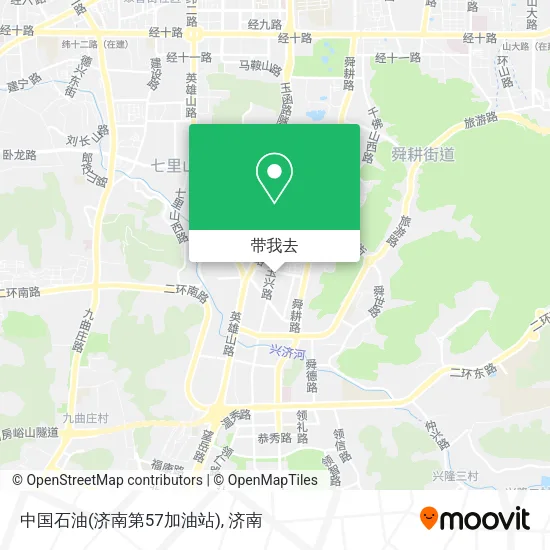 中国石油(济南第57加油站)地图