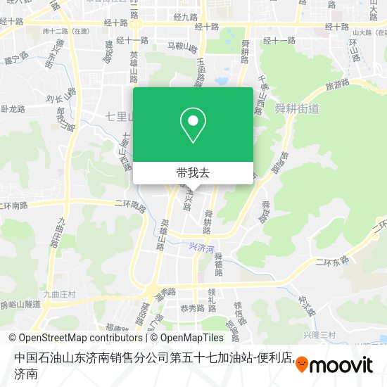 中国石油山东济南销售分公司第五十七加油站-便利店地图